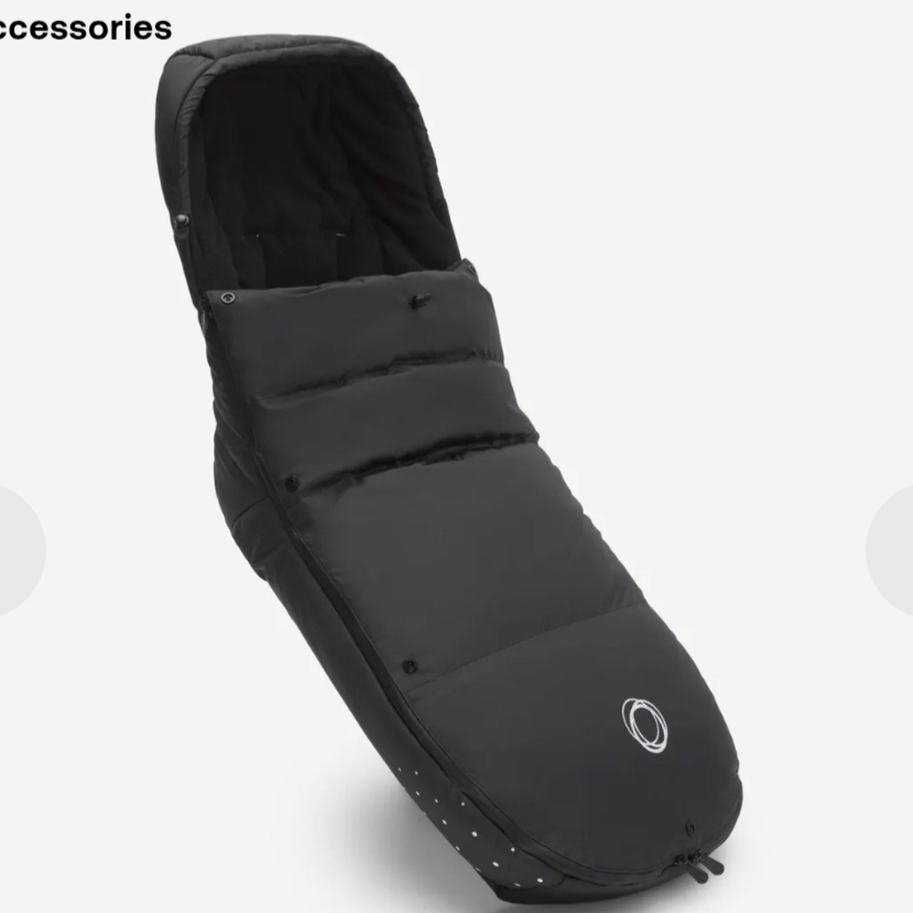 Bugaboo Black Footmuff for Kids